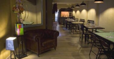 Collage cocina non stop en la ciudad