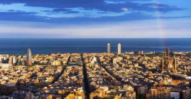 barcelona skyline