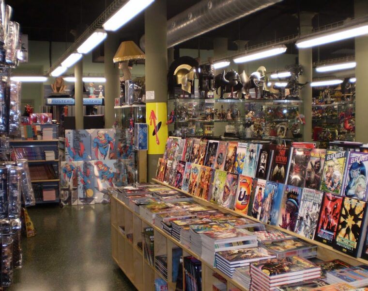 tienda de cómics en Barcelona