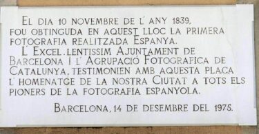 primera fotografía de españa