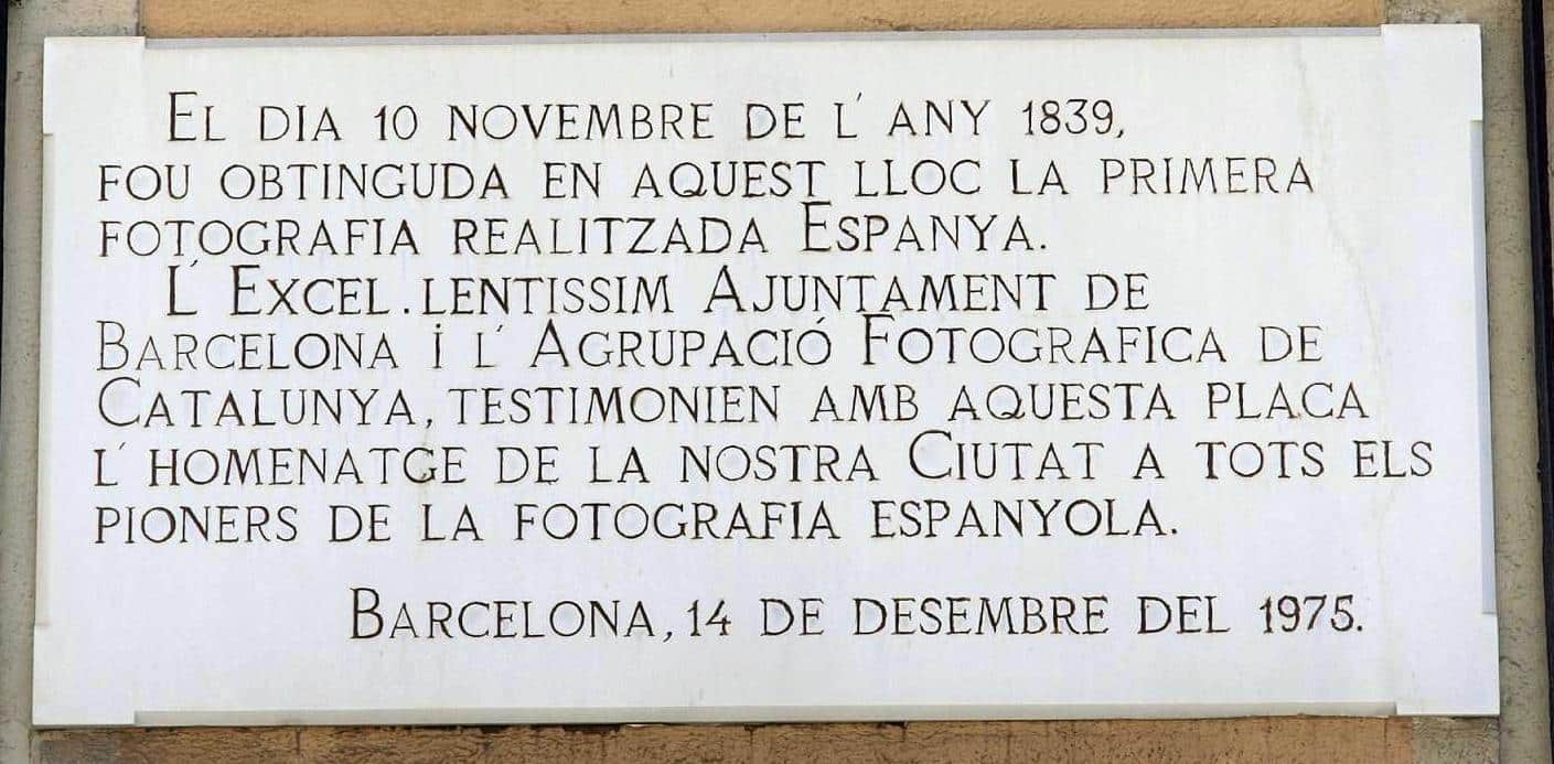primera fotografía de españa