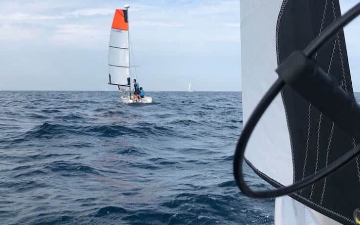 Curso de embarcación a vela en Barcelona