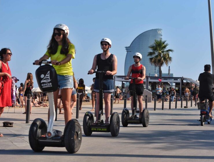 Recorrer Barcelona en Segway
