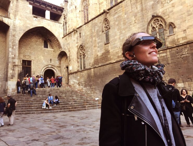 Admira la Barcelona del pasado con este tour con gafas inteligentes