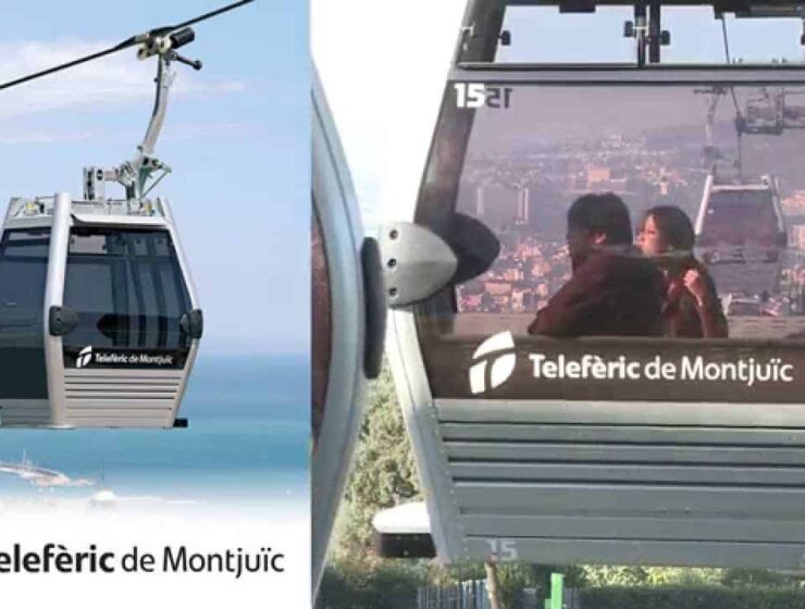 Disfruta de la vista de la ciudad con el Telefèric de Montjuïc