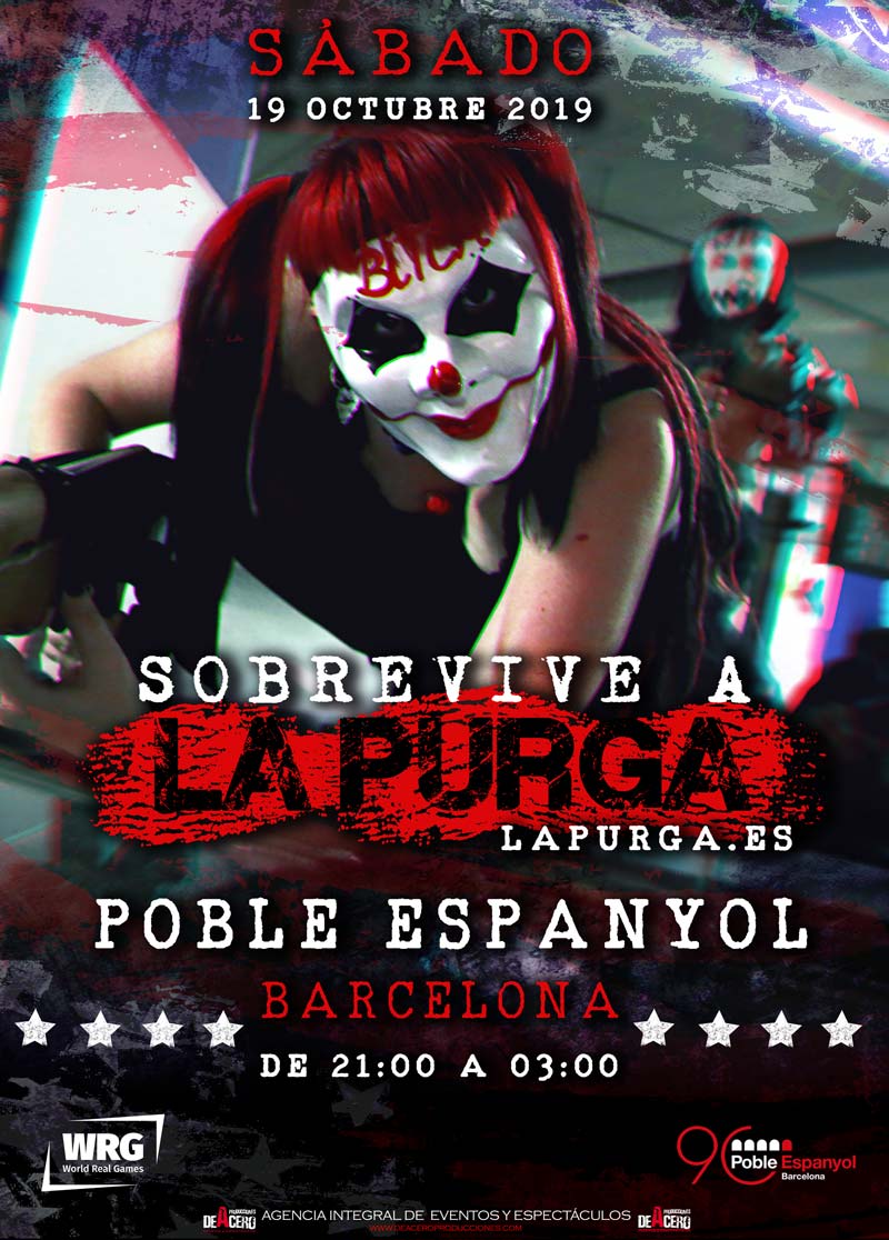 Play La Purga this Saturday in Poble Espanyol