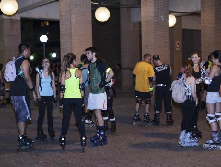 ¿Te gusta patinar?: Patinadas nocturnas con la Associació de Patinadors de Barcelona