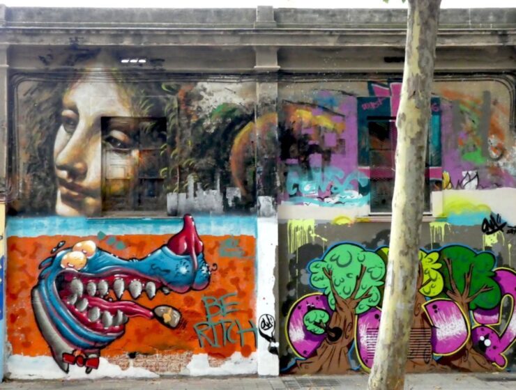 Arte urbano entre muros