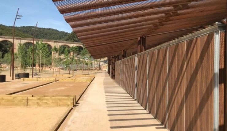 Abre el parque del Aqüeducte en Ciutat Meridiana