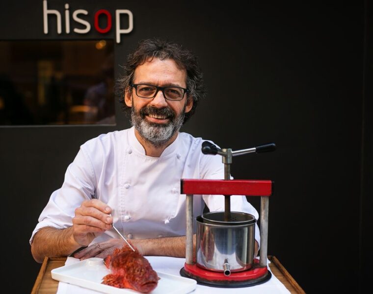 Hisop: restaurante con estrella Michelin más barato de Barcelona