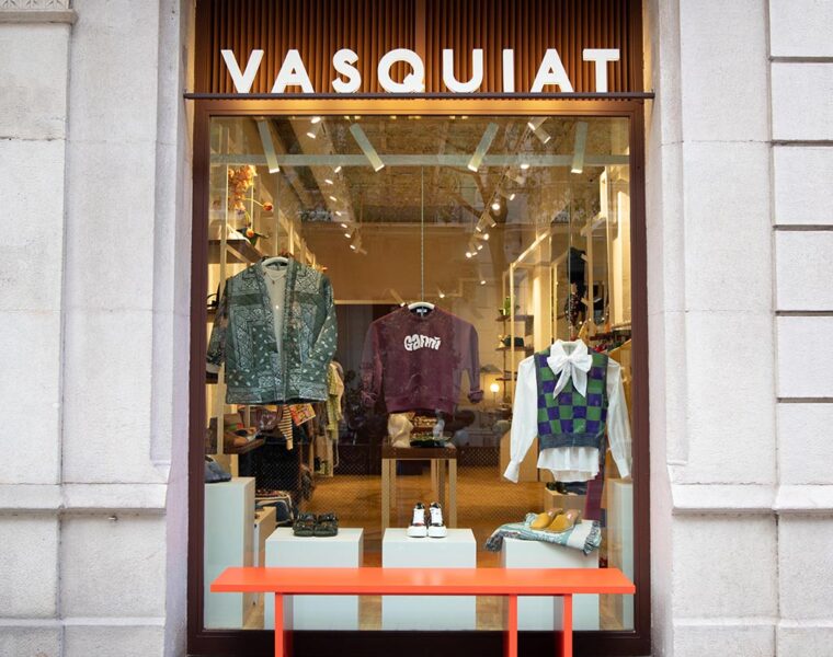 Primer local de Vasquiat Room: moda de lujo en Barcelona