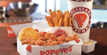 Popeyes: si te gusta la comida rápida de pollo