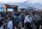 Visita de l'Alcalde al Festival Cruïlla
