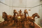Espectaculares esculturas en el Museo del Chocolate en Barcelona
