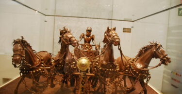 Espectaculares esculturas en el Museo del Chocolate en Barcelona