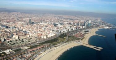Frente marítimo de Barcelona en remodelación, será parque lineal abierto al mar