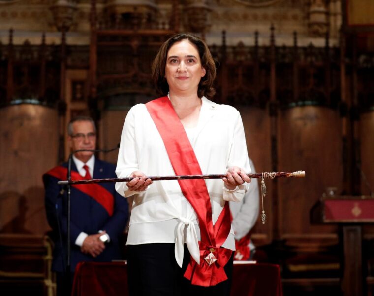 Ada Colau aspira a un tercer mandato frente al Ayuntamiento de Barcelona