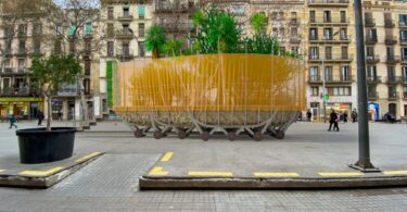 Esculturas al aire libre en las calles de Barcelona