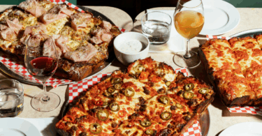 Four Corner: la nueva pizza esponjosa y cuadrada en el hotel The Hoxton