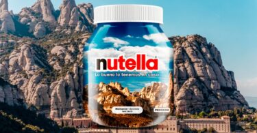 Hasta junio Nutella dedica etiqueta de sus envases a Barcelona