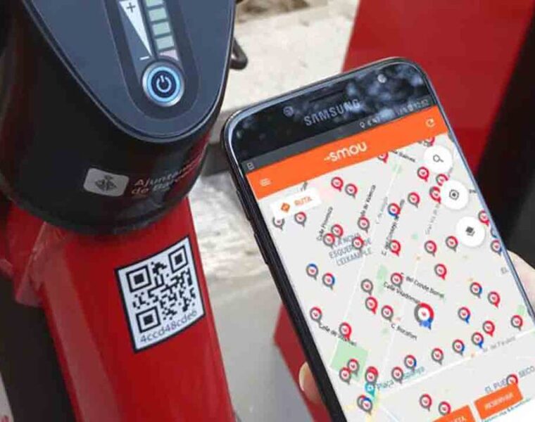 Smou: la App para conocer la disponibilidad de bicicletas y anclajes