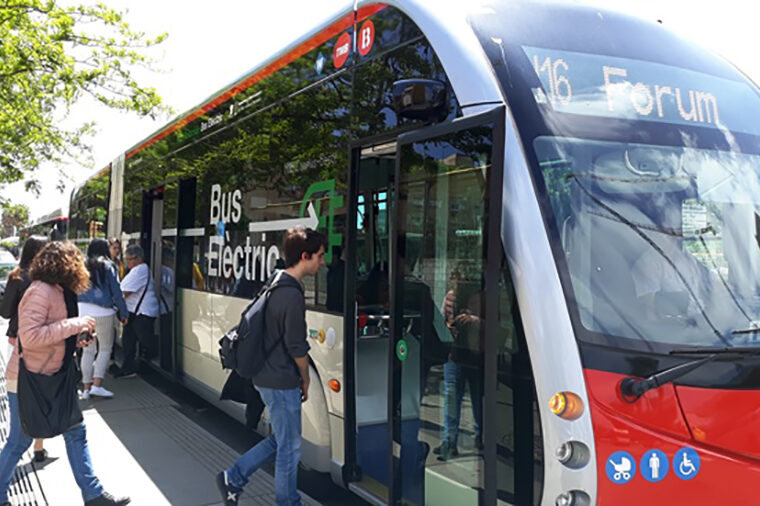 Se recupera el uso del transporte público en Barcelona