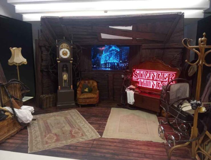 Exposición Stranger Things en el Movistar Centre Barcelona