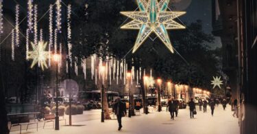Con estrellas se iluminará el Paseo de Gràcia esta Navidad