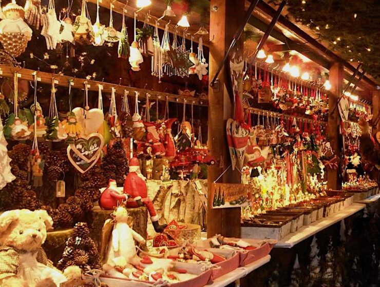 Arrancó la tradicional Fira navideña de Santa Llúcia