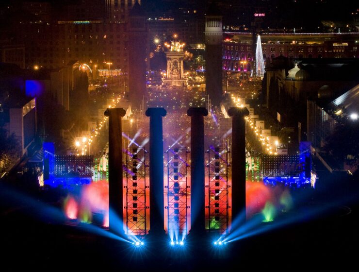 Regresa a Barcelona la fiesta de Fin de Año en Montjuïc