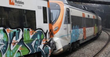 Al menos 155 heridos leves dejó el choque de los trenes de Rodalies ayer