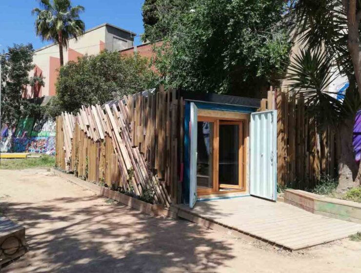 Un contenedor adaptado como espacio cultural ganó el Premio Lluís Carulla 2022