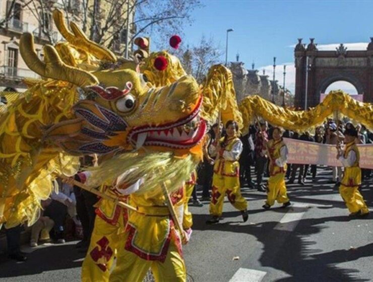 Así será la bienvenida al Año Nuevo Chino en Barcelona