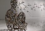Plensa instala escultura “Silent Music IV” en La Pedrera