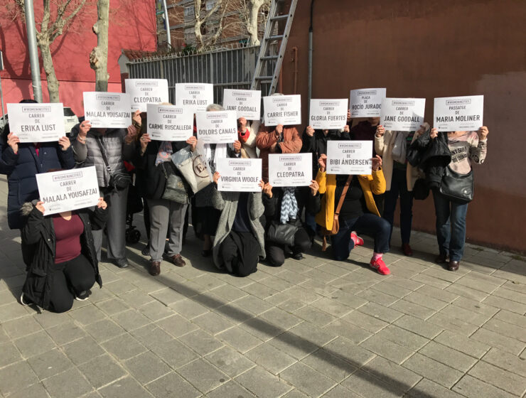 Durante marzo, más calles, plazas y jardines llevarán nombres de mujeres