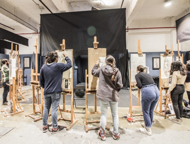 En la Barcelona Academy of Art se reúnen los “soñadores artísticos”