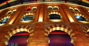 Grandes almacenes y centros comerciales en el centro de Barcelona