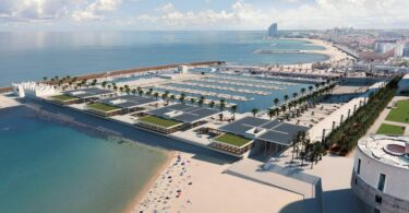 Inició la construcción del Balcón Gastronómico del Port Olímpic
