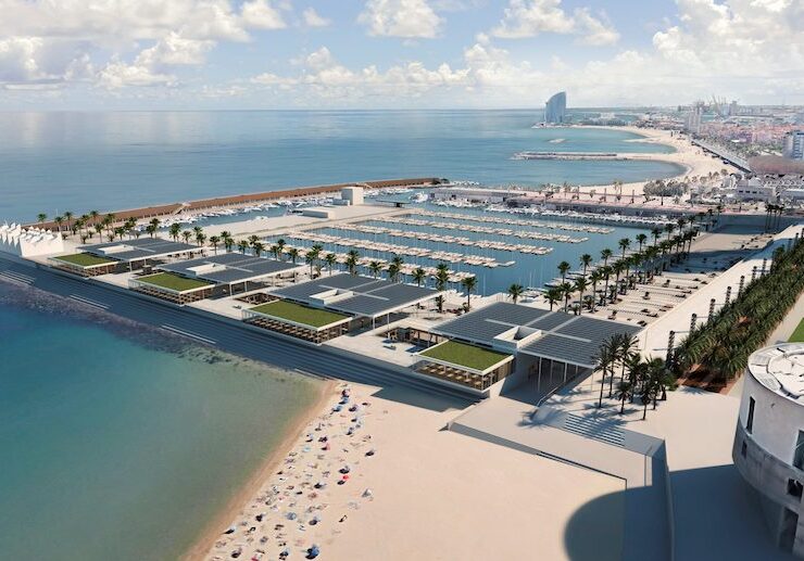 Inició la construcción del Balcón Gastronómico del Port Olímpic