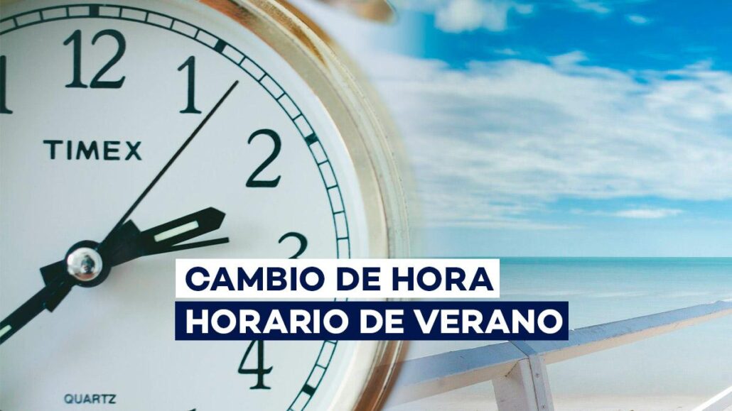 Se aproxima el cambio al horario de verano