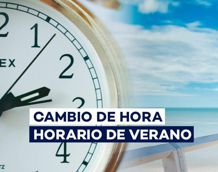 Se aproxima el cambio al horario de verano