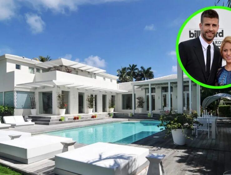 Salió a la venta la ex mansión de Shakira y Piqué