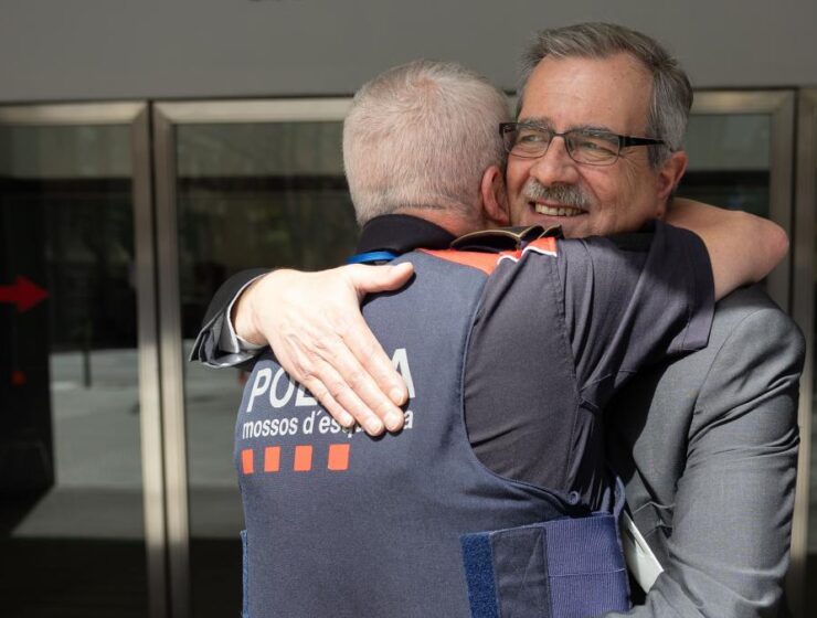 Se jubila el primer comisario de los Mossos a los 65 años y 40 años de servicio