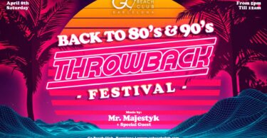 El Go Beach Club se engalana con la “pool party” de Throwback