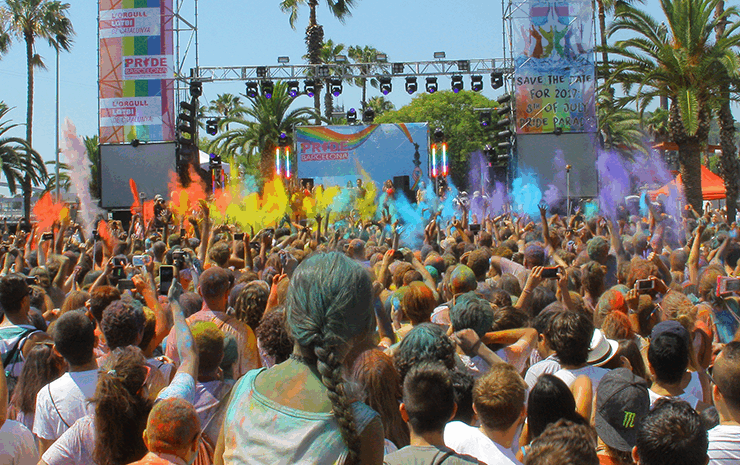 Comienzan las celebraciones del día del Orgullo LGTBI en Barcelona