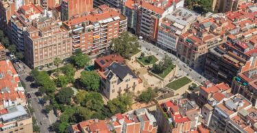 En el distrito de Sarrià - Sant Gervasi está el barrio más rico de Barcelona