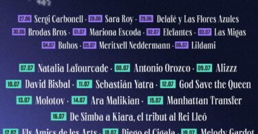 Jardines del Palau de Pedralbes abre festival Les Nits de Barcelona con Natalia Lafourcade