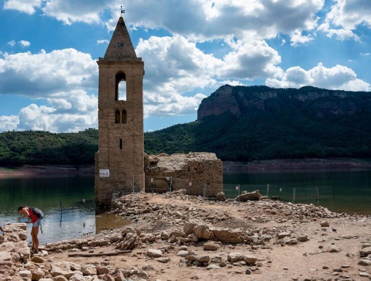 Un reportaje alemán explica el estado de alarma en los embalses catalanes