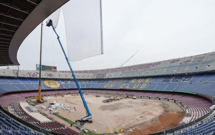 Avances en las obras del Spotify Camp Nou: una transformación en marcha