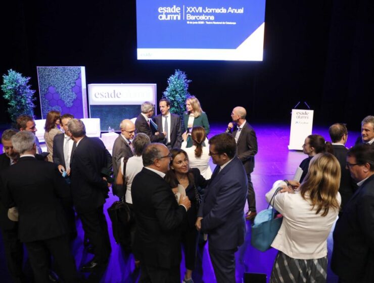 Líderes empresariales presentes en la jornada anual de Esade Alumni